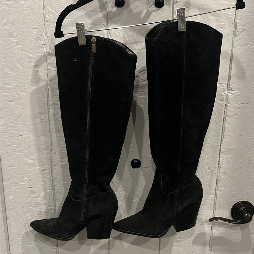 Vince Camuto Black Knee-High Boots New 7.5